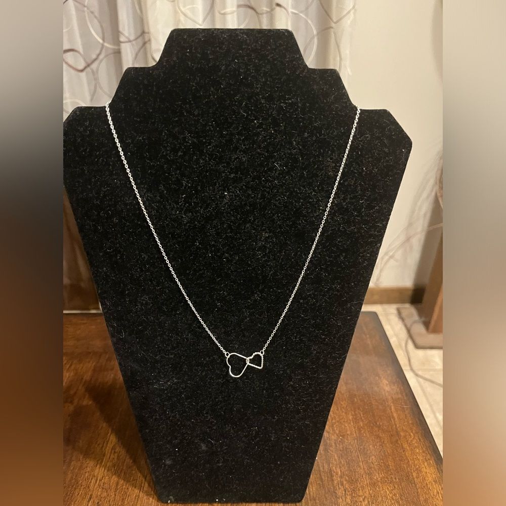 Double Heart Necklace